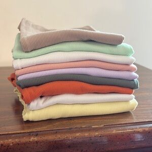 No Boundaries Ribbed Tank Tops - Multicolor Pack